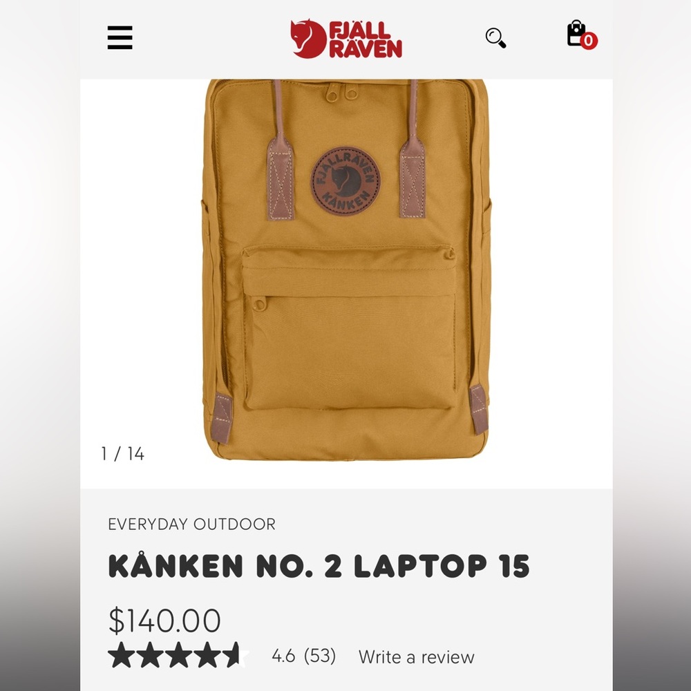 Fjall Raven Kranken 2 - laptop bag